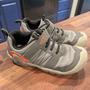 KEEN Kids' Gray and Orange Shoes